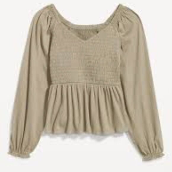 Olive Blouse - Picture 1 of 2